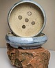doniczki Zestaw dwóch doniczek ceramicznych OVATA 1