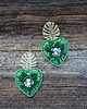 kolczyki soutache Kolczyki Monsterowe serce 2