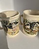 kubki Kubek ceramiczny ręcznie malowany domek z ogrodem 2