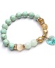 bransoletki z kamieni naturalnych Kolekcja Rich - Pastel blue and ivory /16.08.22/ 2