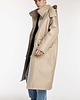 płaszcze i kurtki męskie Parka Longline Hoodie Oversize mocca 9