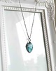 wisiory Larimar- naszyjnik z kamieniem naturalnym 2