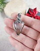wisiory Naszyjnik Agat River Lace stal chirurgiczna wisiorek handmade wirewrapping 3