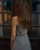 sukienki mini damskie PIXIE DRESS steel gray 3