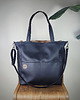 torby na ramię Lazy bag Pocket torba czarna ekoskóra oversize 1