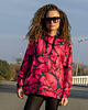 bluza z kapturem damska Damska Bluza z kapturem Butterfly Pink 2