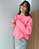 bluza bez kaptura damska Bluza Soho blossom pink 8