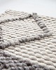 dywany Dywan prostokąt Yarn szary bawełna 240x160cm 3