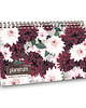 kalendarze i plannery Kalendarz 2027 biurkowy RUSTIC BURGUNDY wolnostojący 3