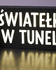 dekoracje świetlne Lampka z napisem ŚWIATEŁKO W TUNELU 2