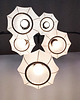 lampy wiszące Lampa kaskadowa, lata 70 5