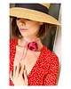 chokery Choker jedwabny 2