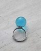 pierścionki srebrne Pierścionek Turkusowa   planeta   3