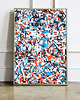 plakaty Plakat Abstrakcja Orange Blue 5
