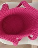 torby na ramię Torba szydełkowa ze sznurka na ramię 23cmx30cm 5