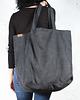 torby XXL Big Lazy bag torba czarna na zamek / vegan / eco 4