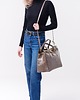 torebki do ręki Torba skórzana Shopper - kolor taupe   (7141 ) 6