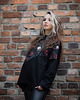 bluza z kapturem damska Bluza Skulls and Roses 1