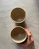 kubki i filiżanki Zestaw 2 Organicznych Ceramicznych Czarek Wabi Sabi Podhale 220 ml 2