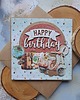 kartki scrapbooking Kartka urodzinowa dla podróżnika/podróżniczki 2