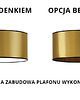 plafony Plafon GRENADA MIRROR 100 cm do salonu 6