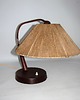 lampy stołowe Lampa stołowa Temde, Szwajcaria lata 60.  Tek, Vintage 5