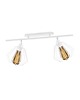 lampy wiszące Czarna lampa sufitowa na listwie z regulowanymi kloszami HOUSTON LOFT 3