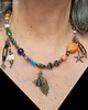 chokery Eklektyczny naszyjnik boho i vintage jedność w różnorodności mix-unikat 8