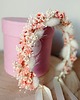 Ślubne ozdoby do włosów Wianek ślubny Boho Soft Pink 1