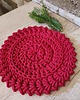 podkładki do kuchni Podkładka boho ze sznurka bawełnianego 26cm 2