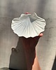 pojemniki na biżuterię Handmade Muszelka na Biżuterię Ceramiczna Rustic White Fluff 5