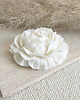 świeczniki i świece Świeca sojowa ekologiczna dekoracyjna "Peony Queen" 100x40mm biała (duża) 1
