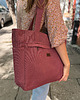 torby na ramię Torba shopper daily bordo 1