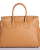 torby na ramię Torba skórzana Shopper- ruda / camel  (7116) 4