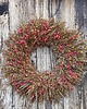 wianki Wianek na drzwi #12, dekoracja domu, eko, susz, 45 cm 5