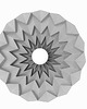 lampy wiszące Lampa wisząca origami ICEBELL niebieska 3