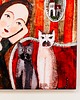kafle i panele Kafle ceramiczne - portret kobieta 3