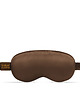 opaski na oczy LE SILQUE Opaska na oczy z jedwabiu - caffee 3