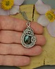 wisiory Wisiorek oryginalny labradoryt wire wrapping 5
