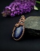 wisiory Wisiorek wire wrapping z lapis lazuli 8