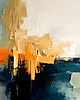 obrazy Obraz na płótnie - Abstrakcja II - 100x70 cm  (1-0321) 1