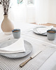 obrusy i serwetki Serwetka Lniana Heavy Linen Pure White 1