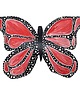 pokój dziecka - różne Ręcznie Malowany Motyl ze Sklejki 38x24 cm  1