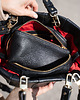 torby na ramię Skórzana torebka - czarna - HARMONY BAG 5