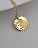 złote naszyjniki Naszyjnik z odciskiem palca 4
