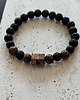 biżuteria męska Bransoletka męska Obsydian i Agat 4