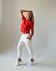 t-shirt damskie T-shirt damski  - RED ORANGE 2
