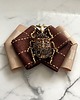 broszki Brosza z cudnym Owadem z brązowych kryształków New Jesień 3
