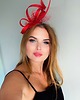 fascynatory Fascynator REBECA czerwony / inne kolory 1