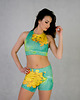 bluzki - inne Top sportowy model WATERCOLOR LIME. 1